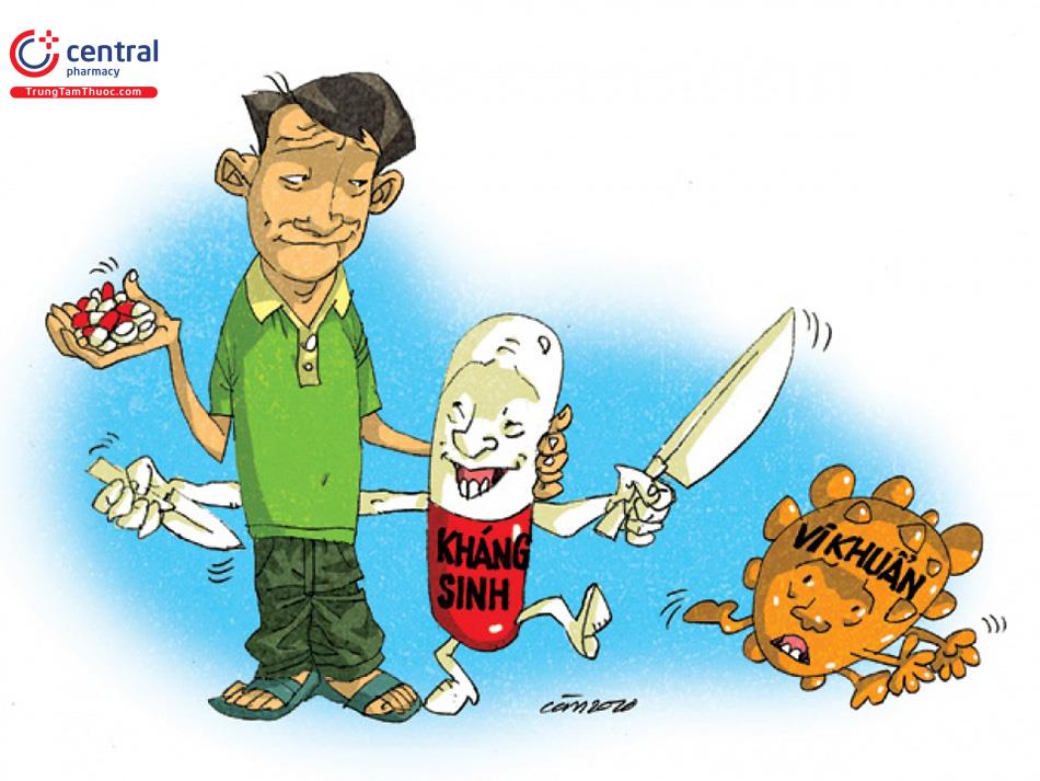 Việc điều trị bằng kháng sinh như con dao hai lưỡi
