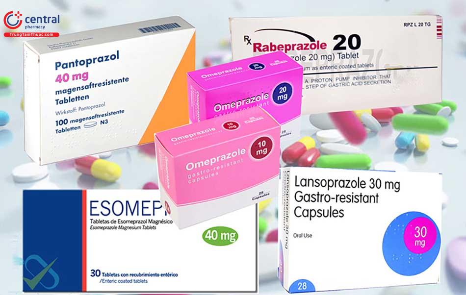 1 số thuốc dùng cùng với NSAID để phòng loét dạ dày