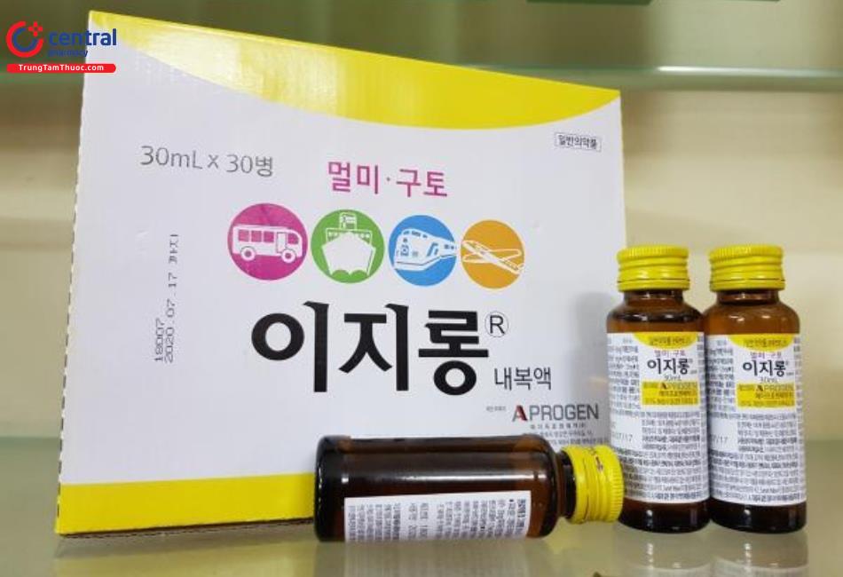 Nước uống chống say tàu xe EASYLONG 