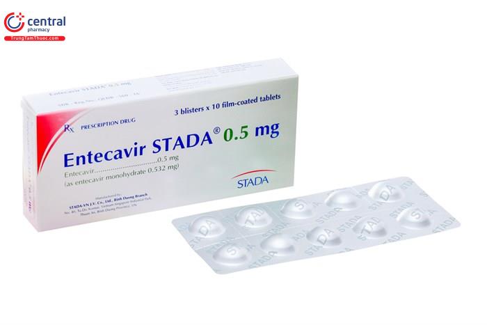 Hình ảnh Entecavir STADA 0.5
