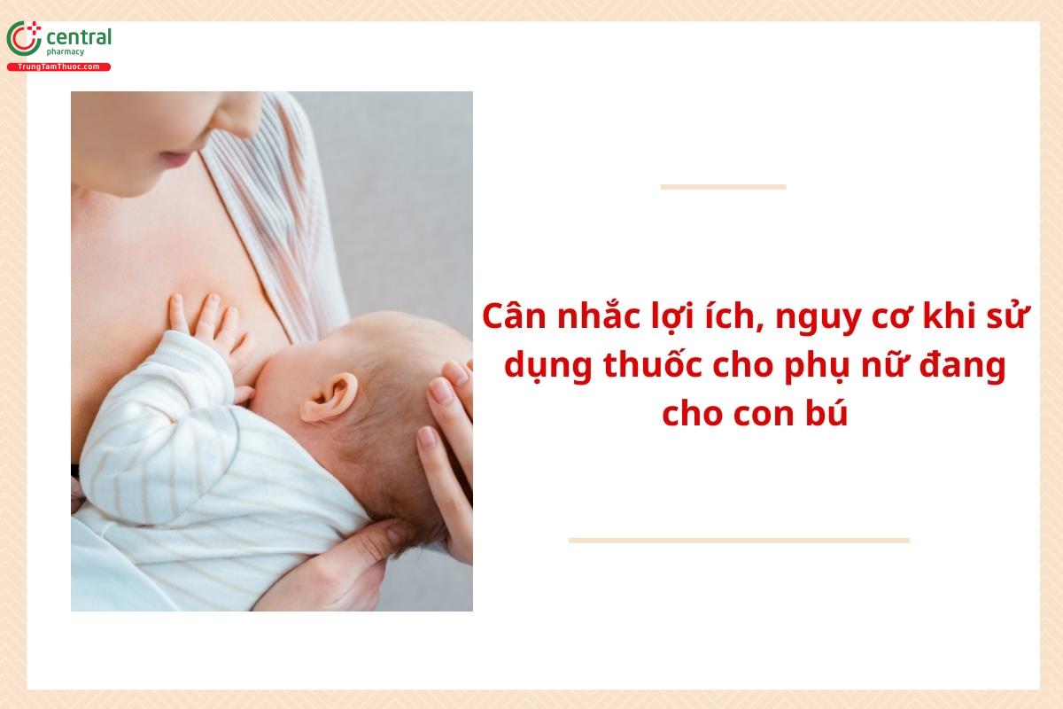 Cân nhắc lợi ích, nguy cơ khi sử dụng Pantoprazole cho phụ nữ đang cho con bú