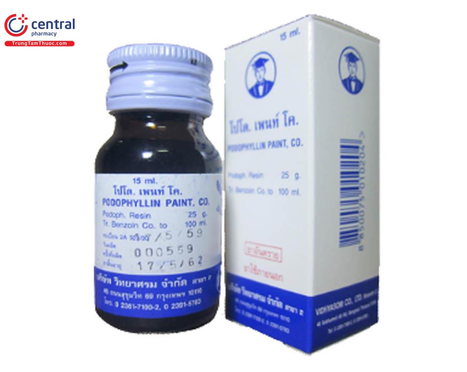 Hình ảnh Podophyllin 25% của Thái Lan