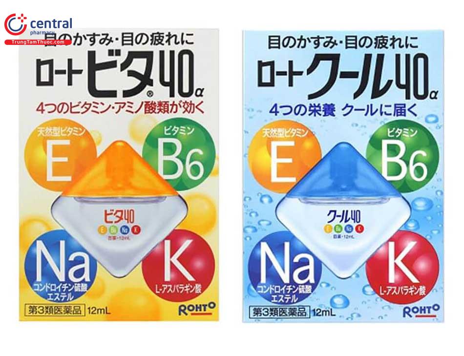 Thuốc nhỏ mắt Nhật Rohto