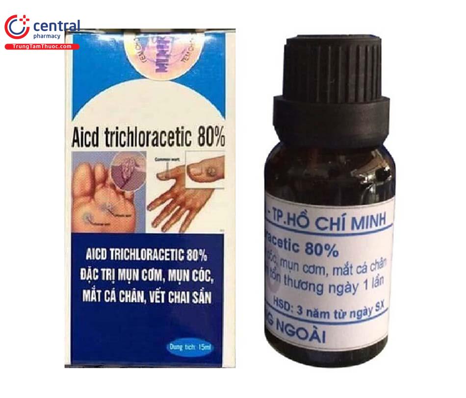 Hình ảnh Trichloracetic 80 trị sùi mào gà