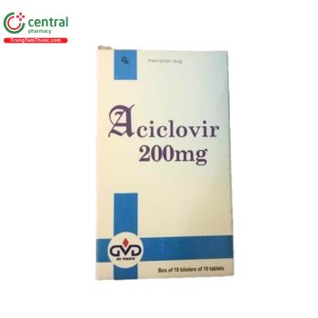 Aciclovir 200mg Minh Dân