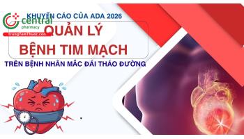 Quản lý bệnh tim mạch trên bệnh nhân mắc đái tháo đường: Cập nhật khuyến cáo mới nhất của ADA 2026