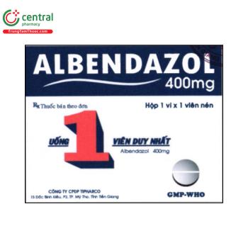 Albendazol 400mg Tipharco