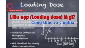 Liều nạp (Loading dose) là gì? Công thức tính và ý nghĩa lâm sàng