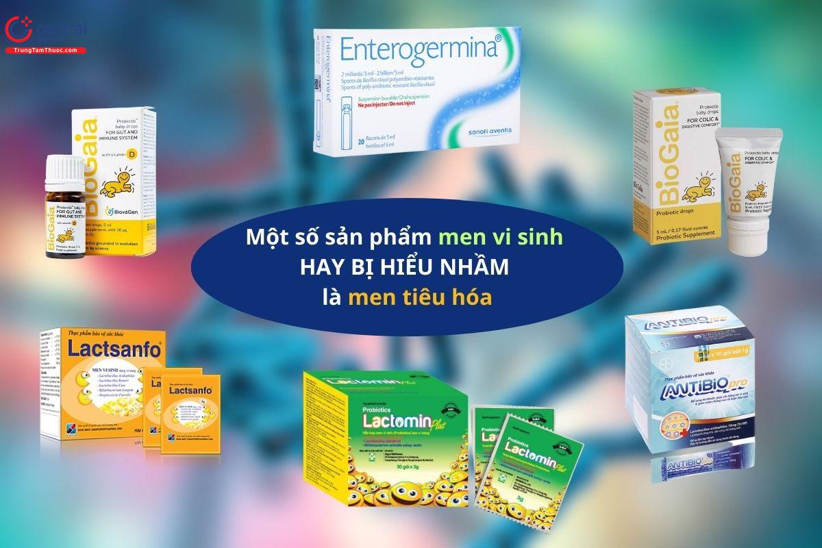 Có nhiều sản phẩm được rất nhiều người gọi là men tiêu hóa
