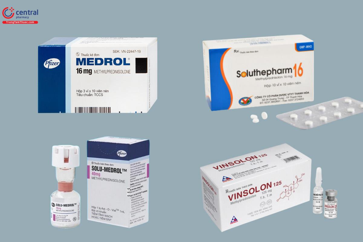 Chế phẩm chứa Corticoid