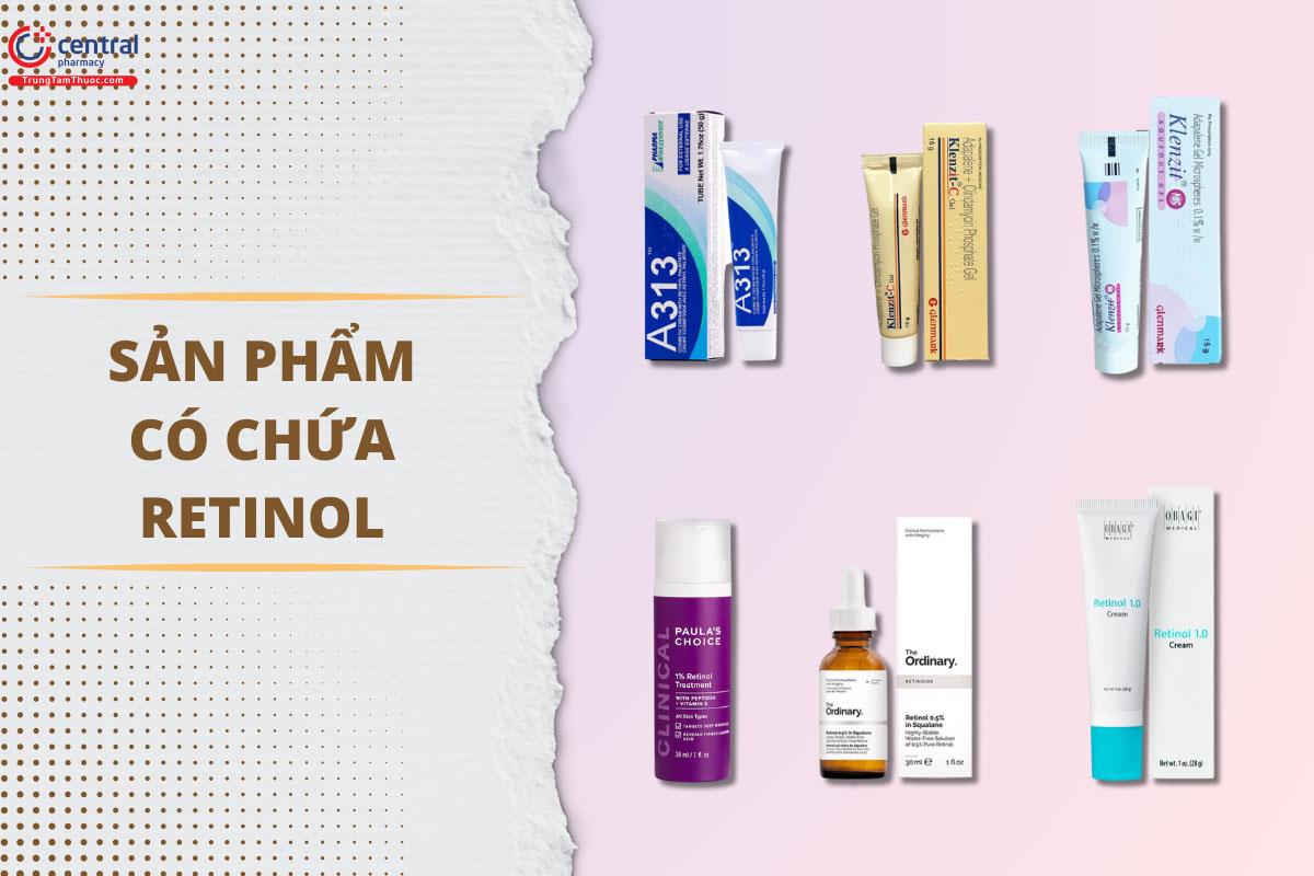 Retinoid giúp trị mụn hiệu quả