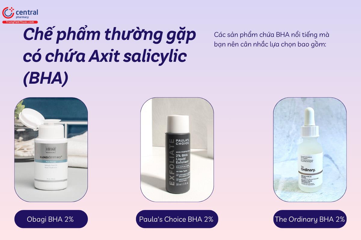 Kết hợp acid azelaic với BHA và/hoặc AHA giúp trị mụn hiệu quả