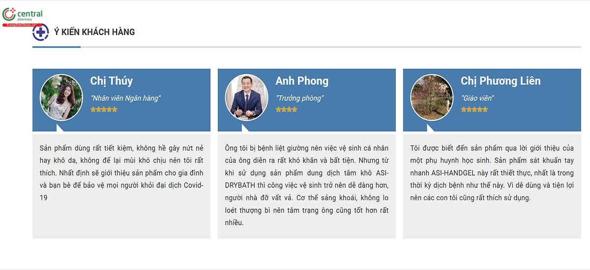 Cảm nhận của khách hàng