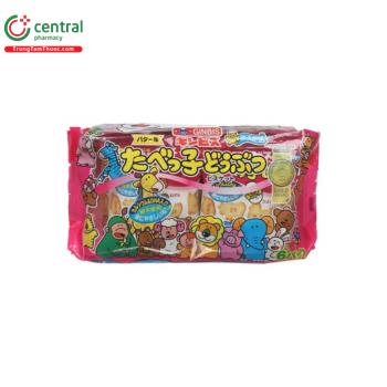 Bánh ăn dặm Ginbis hình thú vị bơ sữa 