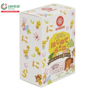 Bánh viên ăn dặm vị bí đỏ, truyền thống và khoai tây tím Boro