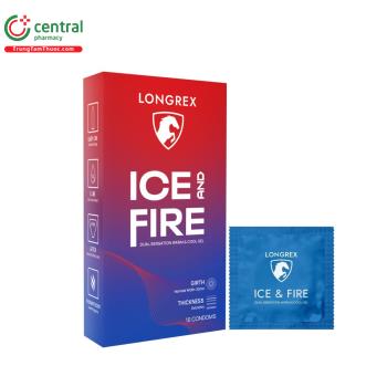 Bao cao su Longrex Ice and Fire (Hộp 10 cái)