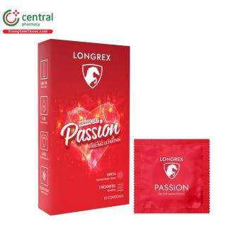 Bao cao su Longrex Passion (Hộp 10 cái)