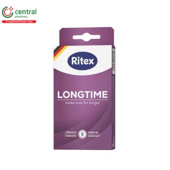 Bao cao su Ritex Longtime (Hộp 8 cái)