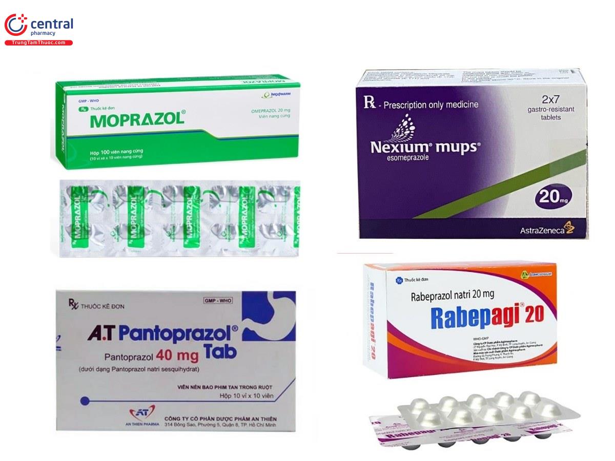 Một số biệt dược PPI trong điều trị viêm loét dạ dày - tá tràng