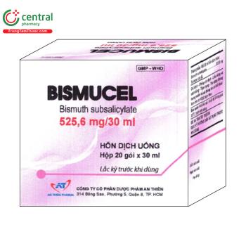 Bismucel 525,6mg/30ml