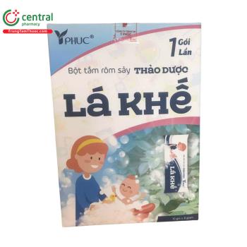 Bột Tắm Rôm Sảy Thảo Dược Lá Khế