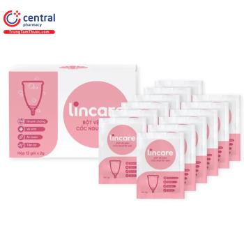 Bột tiệt trùng Cốc nguyệt san Lincare