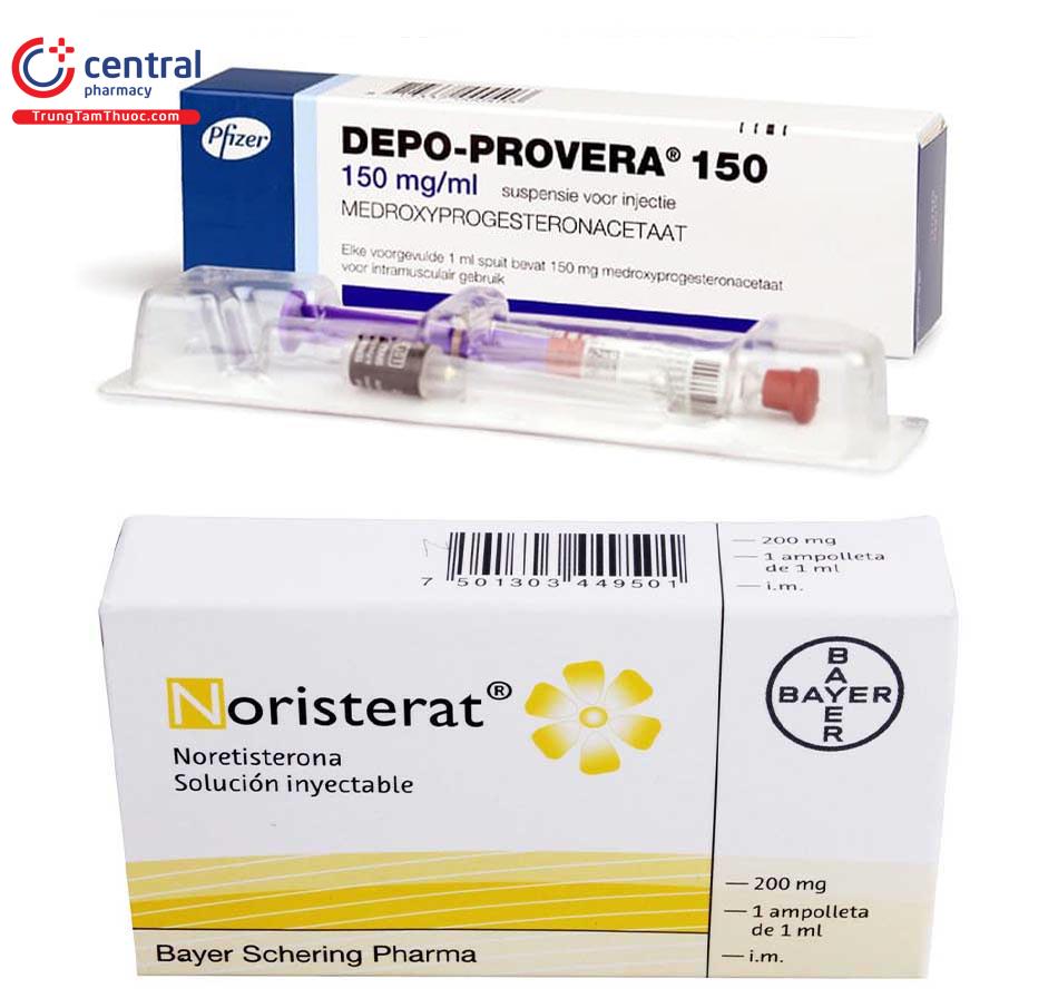 Các loại thuốc tiêm tránh thai hay gặp