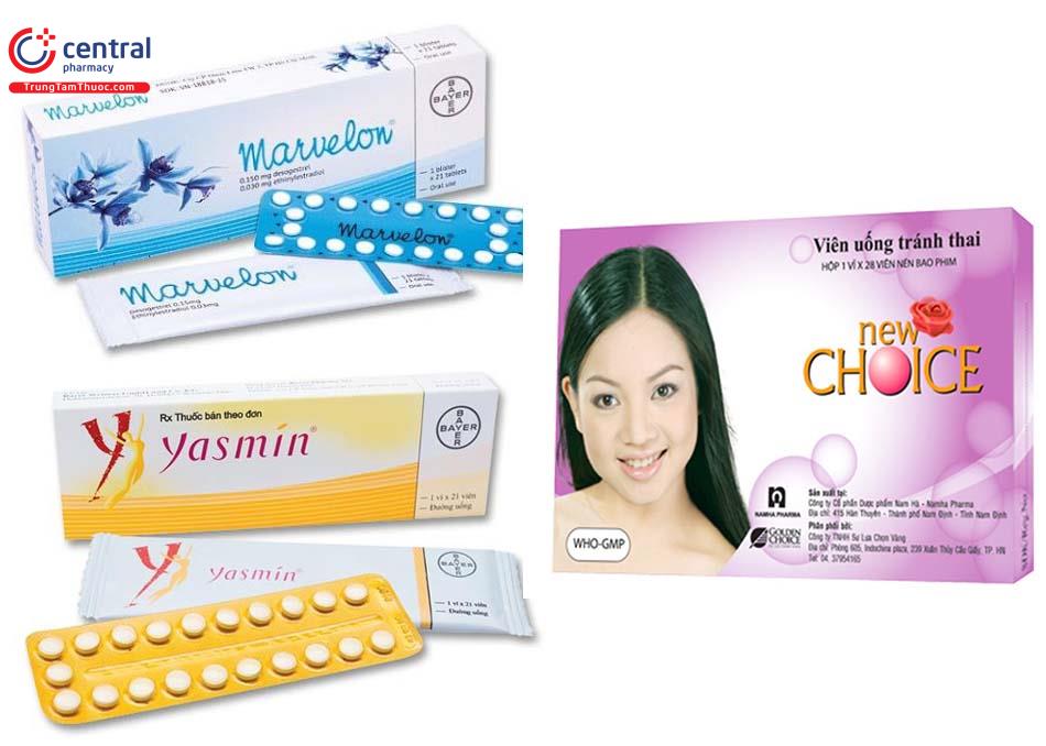 Các loại thuốc tránh thai hàng ngày hay sử dụng