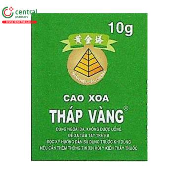 Cao Xoa Tháp Vàng (Hộp 10g)