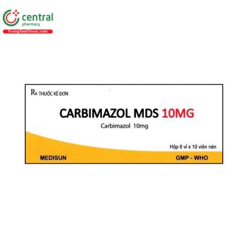 Carbimazol MDS 10mg