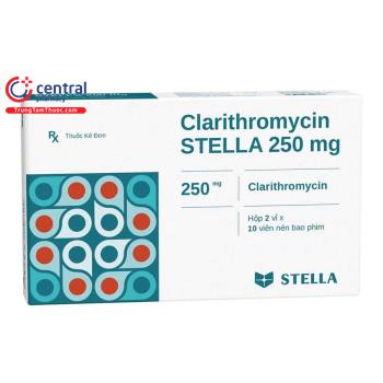 Clarithromycin Stella 250mg