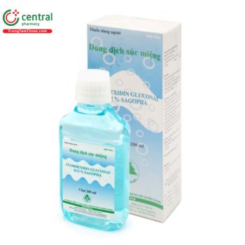 Clorhexidin gluconat 0,12% Sagopha 