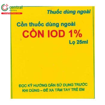 Cồn iod 1% TP Pharm