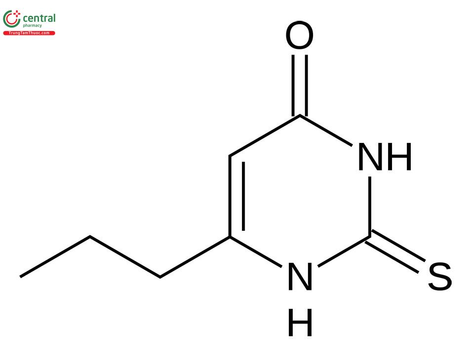 Cấu trúc hoá học của hormon PTU