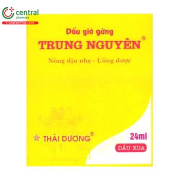 Dầu Gió Gừng Trung Nguyên (Chai 24ml)
