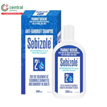 Dầu gội dầu Sebizole 2%
