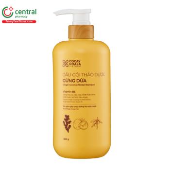 Dầu gội Thảo dược Gừng Dừa Cocay Hoala 650g