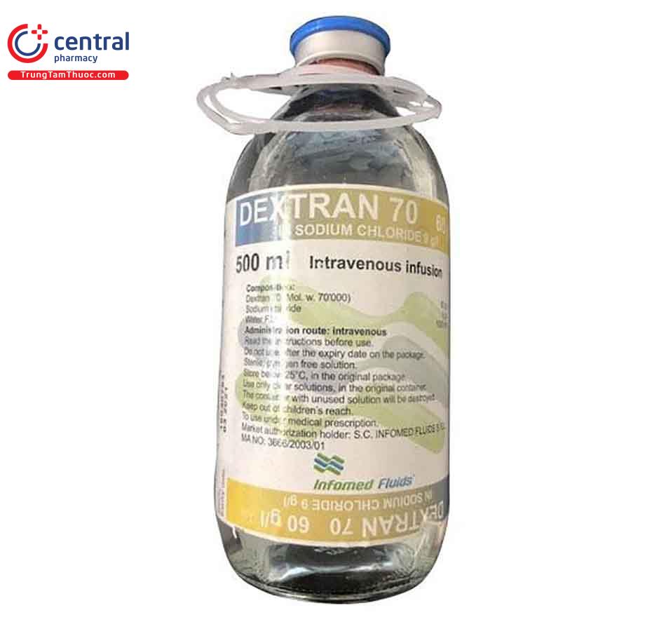 Dung dịch bổ sung thể tích huyết tương Dextran