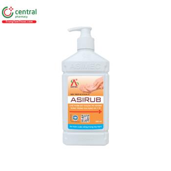 Dung dịch sát khuẩn tay nhanh Asirub (Lọ 500ml)