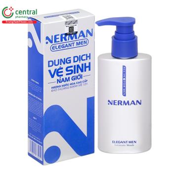 Dung Dịch Vệ Sinh Nam Nerman Elegant Men Intimate Wash 100ml 