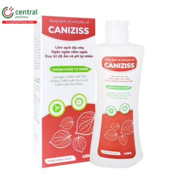 Dung dịch vệ sinh phụ nữ Caniziss (Trầu Không)