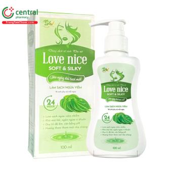 Dung dịch vệ sinh phụ nữ Love Nice Soft & Silky