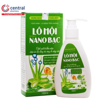 Dung dịch vệ sinh thảo mộc lô hội nano bạc Dr Queen Bioderma