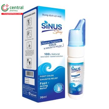 Dung dịch xịt mũi Sinus Spray