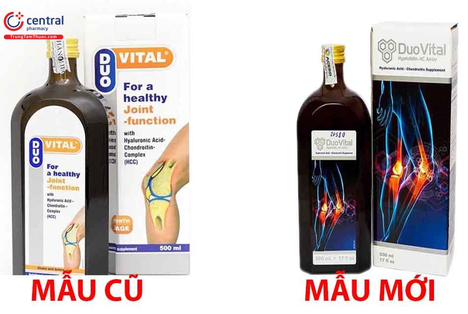 Thông báo thay đổi bao bì mới của DuoVital