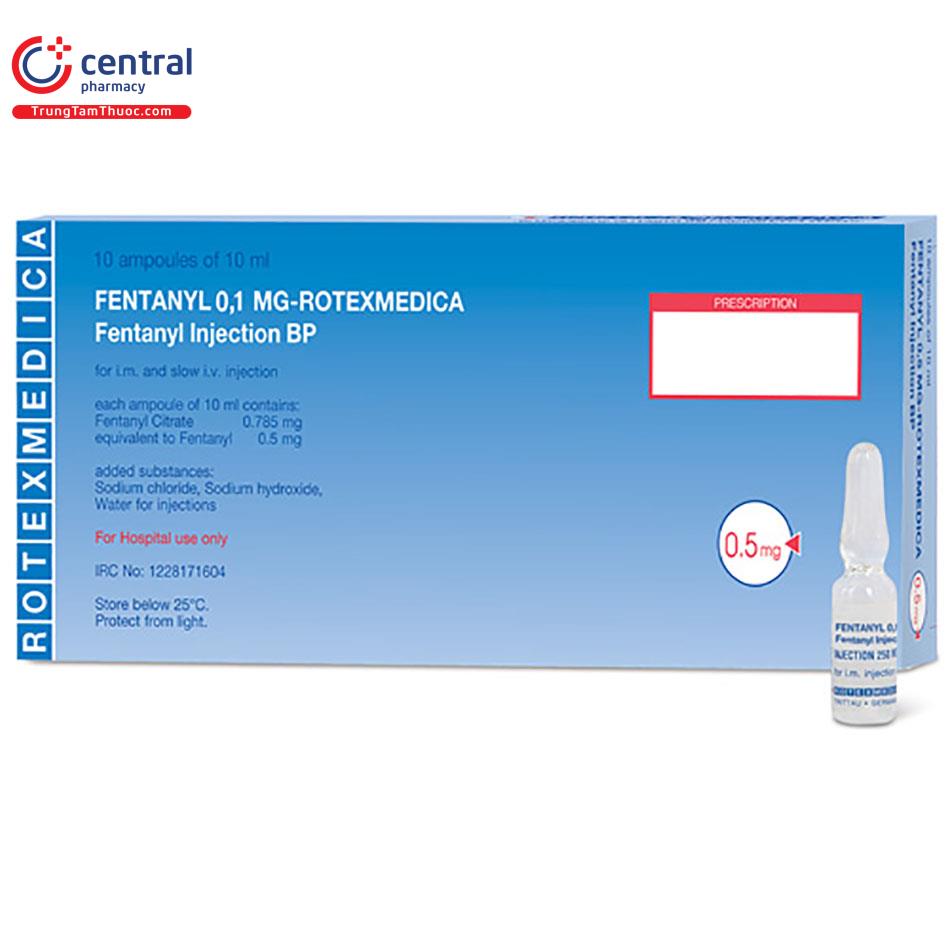 Thuốc Fentanyl 0,1mg