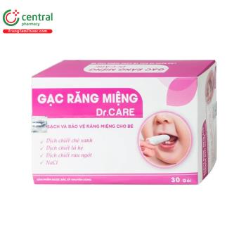 Gạc răng miệng Dr. Care (Màu Hồng)