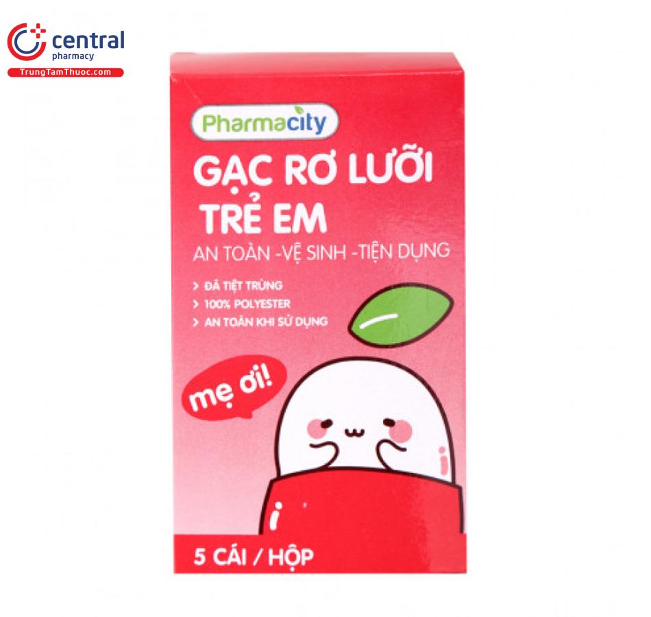 Gạc rơ lưỡi Pharmacity an toàn cho bé