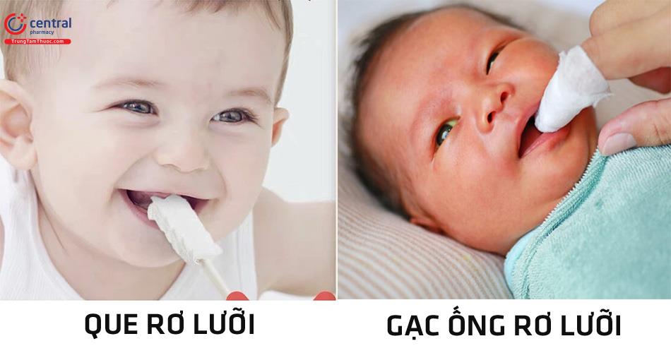 Các loại gạc rơ lưỡi