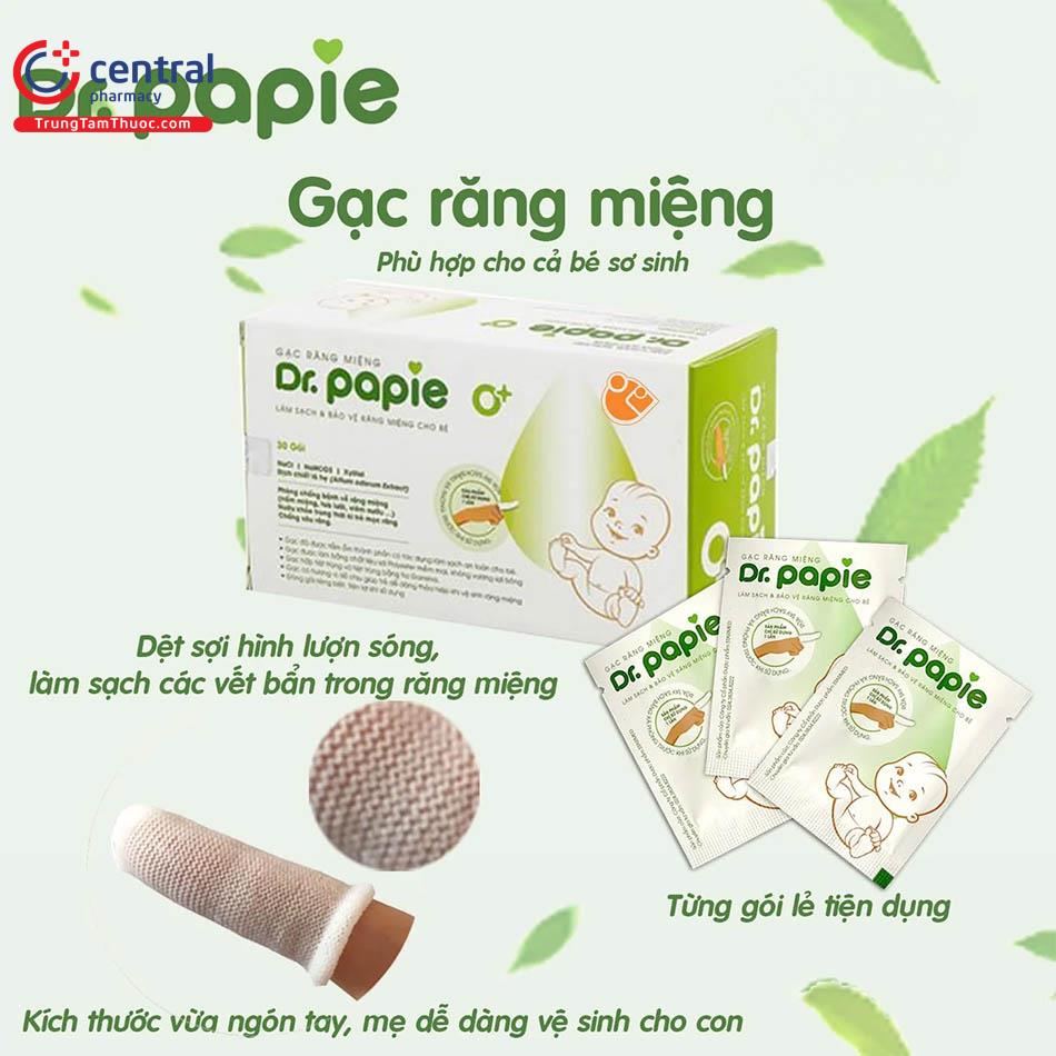 Dr Papie cho răng chắc khỏe